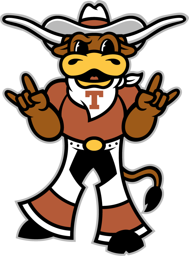 Texas Longhorns 2019-Pres Mascot Logo v2 diy DTF decal sticker